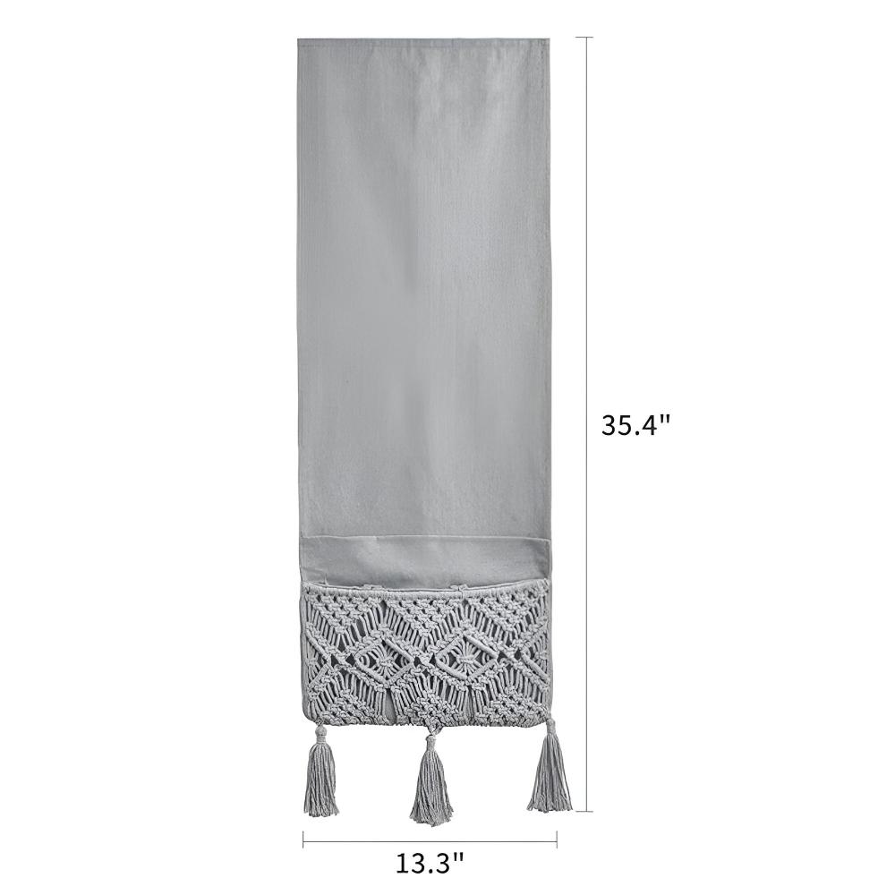 Sofa Caddy Handmade Boho Four-Pocket Non-Slip