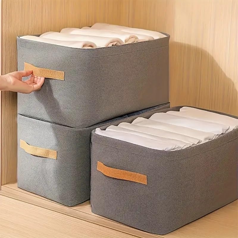 Storage Bin Collapsible Steel Frame & Moisture-Proof Fabric