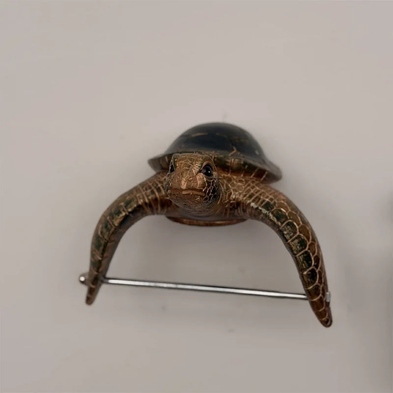 Toilet Paper Holder Coastal Sea Creature Wall-Mount