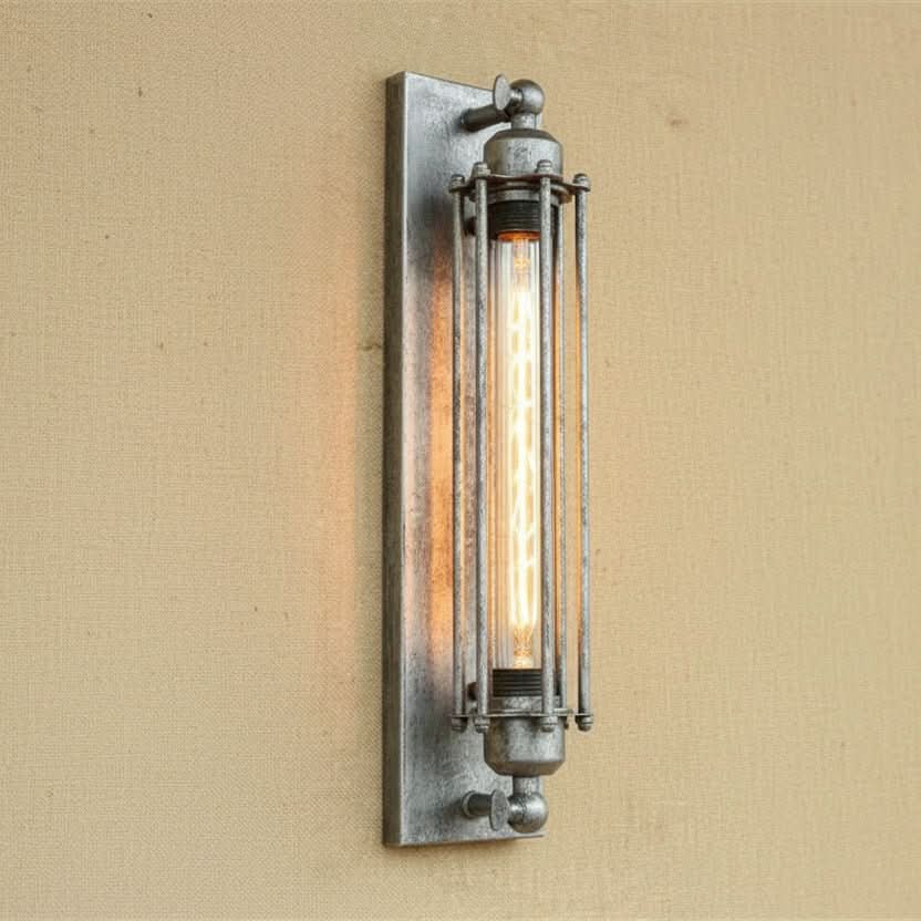 Wall Light Vintage Metal Integrated Warm LED