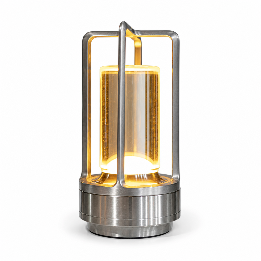 Wireless Rechargeable Touch Dimmable Tri-Color Table Lamp (USB-C)