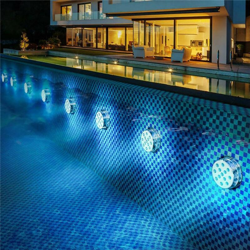 Vibrant Waterproof LED Pool Lights with Remote Control