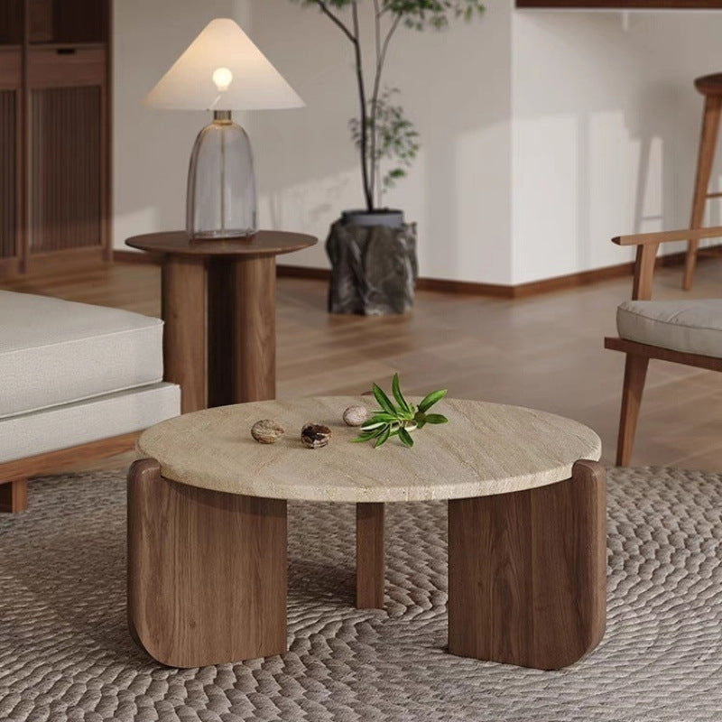 Sleek Contemporary Coffee Table with Sturdy Wood Frame