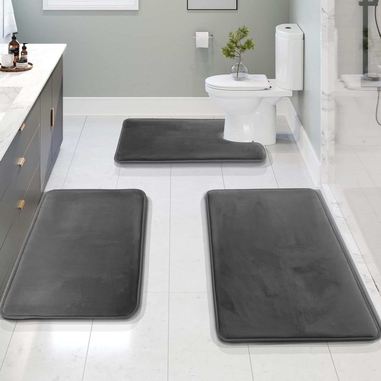 Ultimate Comfort Non-Slip Bath Mat Set for Every Home