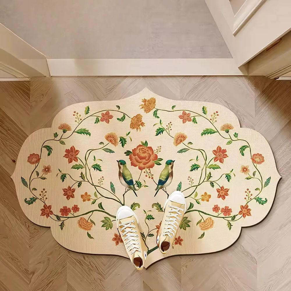 Elegant Non-Slip Diatomaceous Bath Mat for Safety
