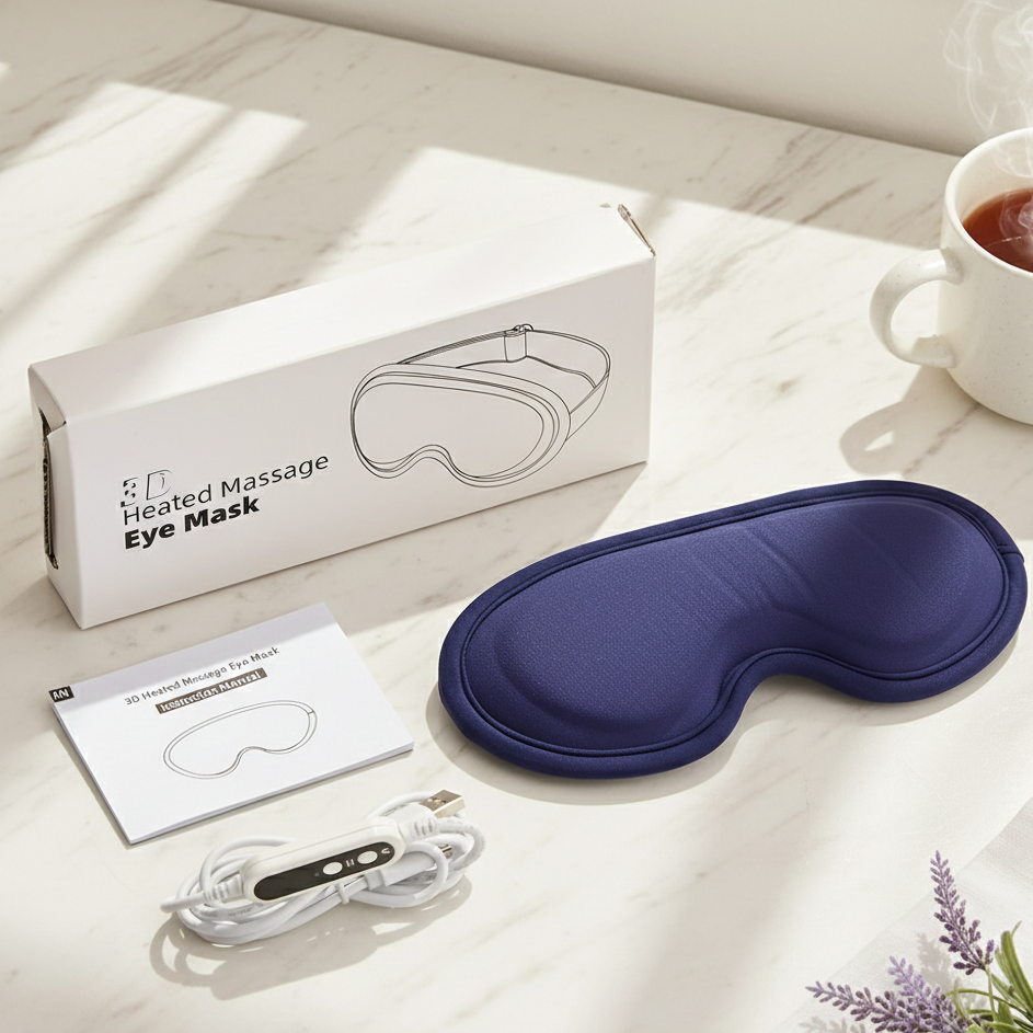 Calm Heating Eye Mask for Relaxation
