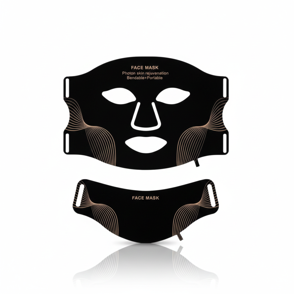 LED Facial Mask for Skin Treatment and Light Therapy