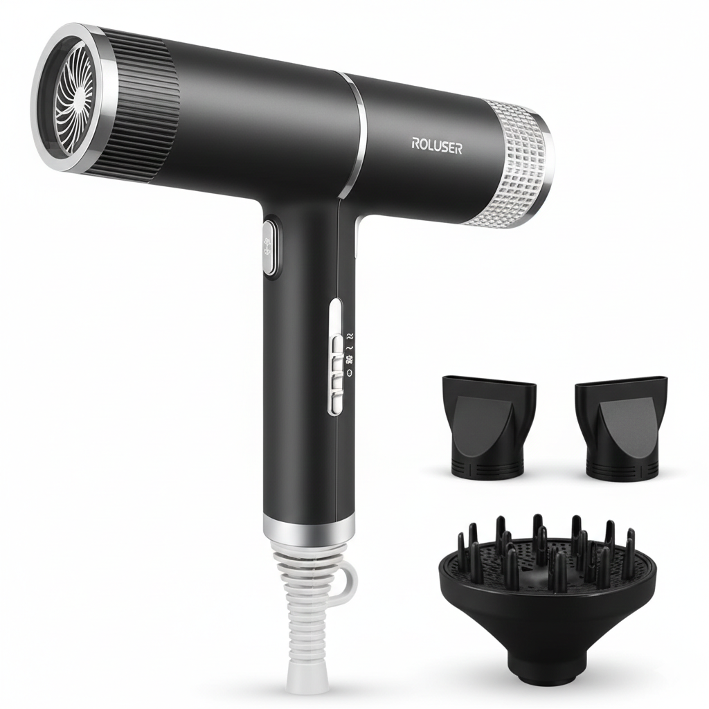 Ionic Hair Dryer with Luxe Finish