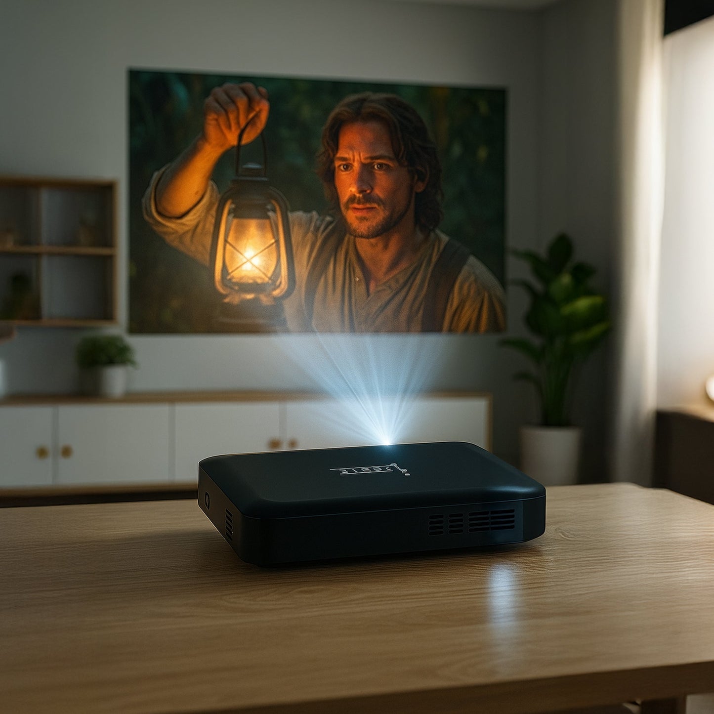 Portable HD Projector for Big-Screen Entertainment Anywhere