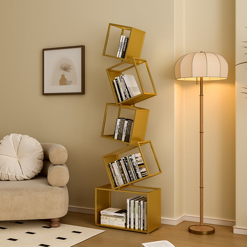 5-Tier Steel Bookcase | Stylish Storage Solution for Your Office