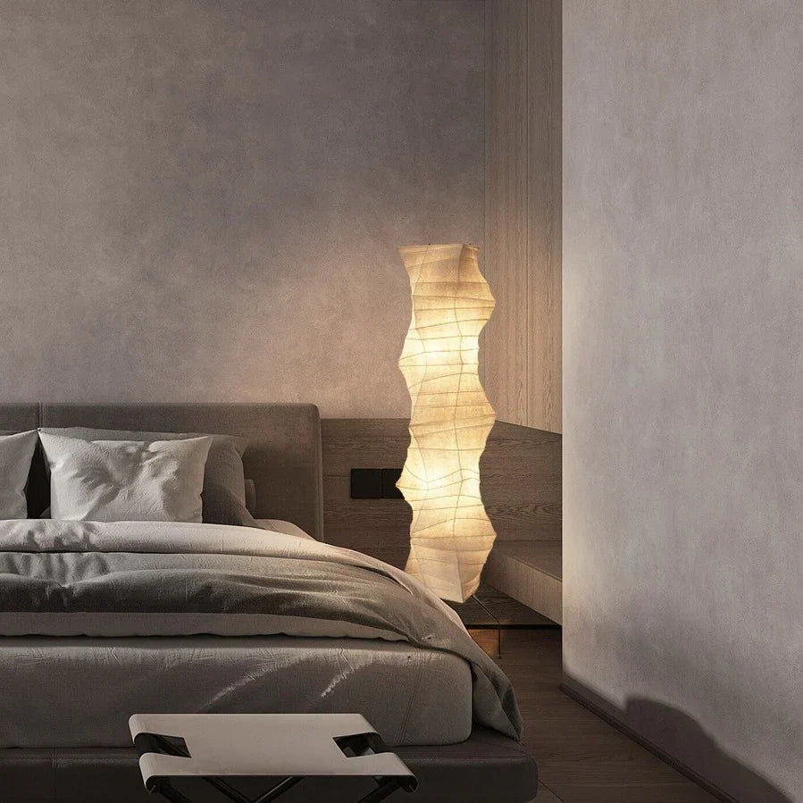 Elegant Rice Paper Standing Lamp – Perfect for Any Room