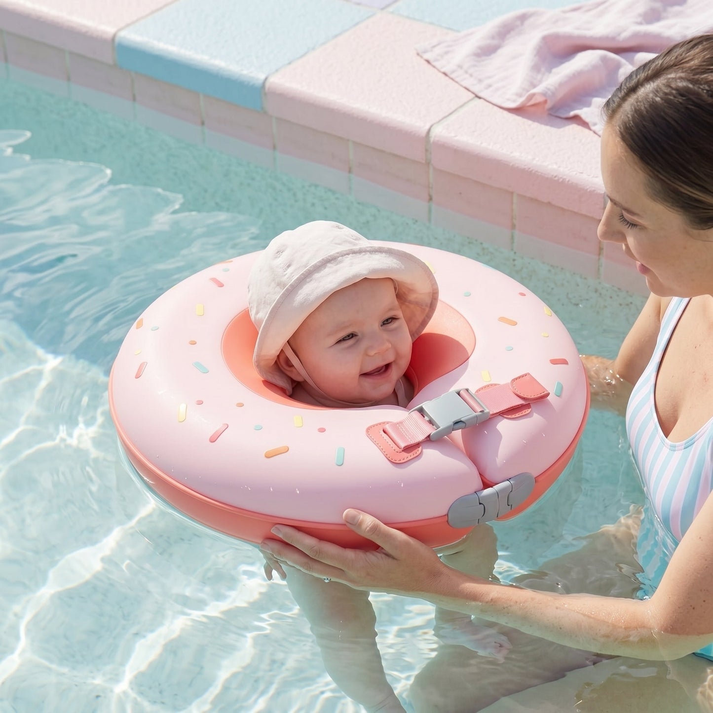 Inflatable Neck Float for Infants