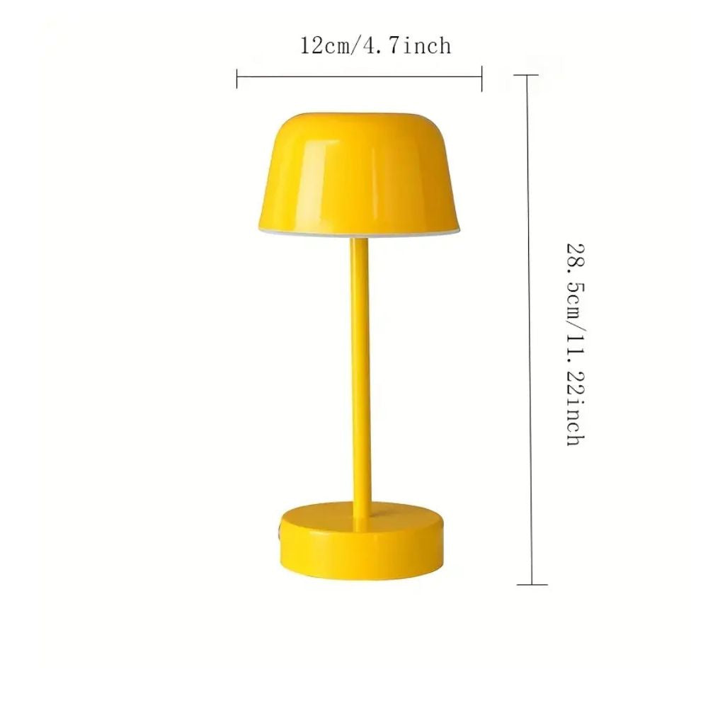 Sleek Touch-Controlled Wireless Lamp with Modern Design