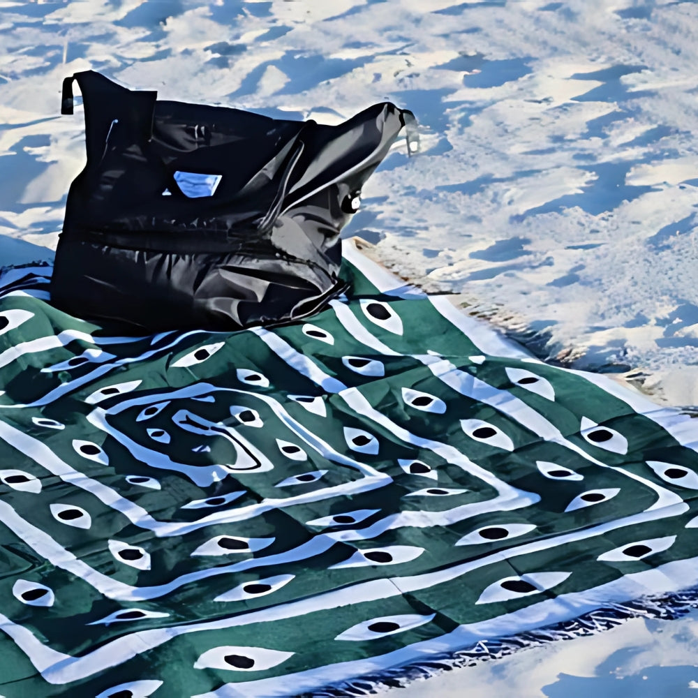 Moderniqa | 100% Cotton snake throw blanket 5