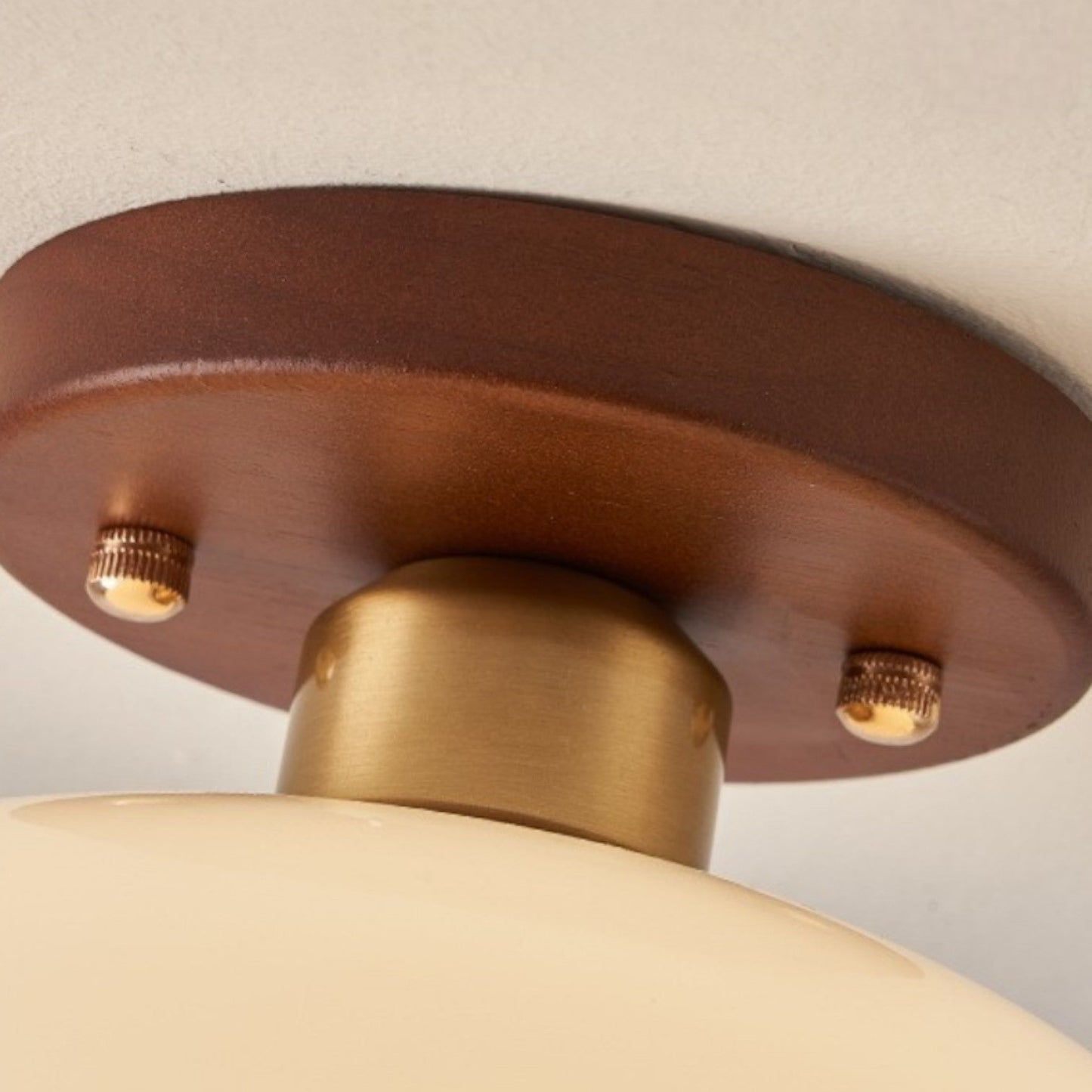 Sleek Modern Flush-Mount Ceiling Light Fixture