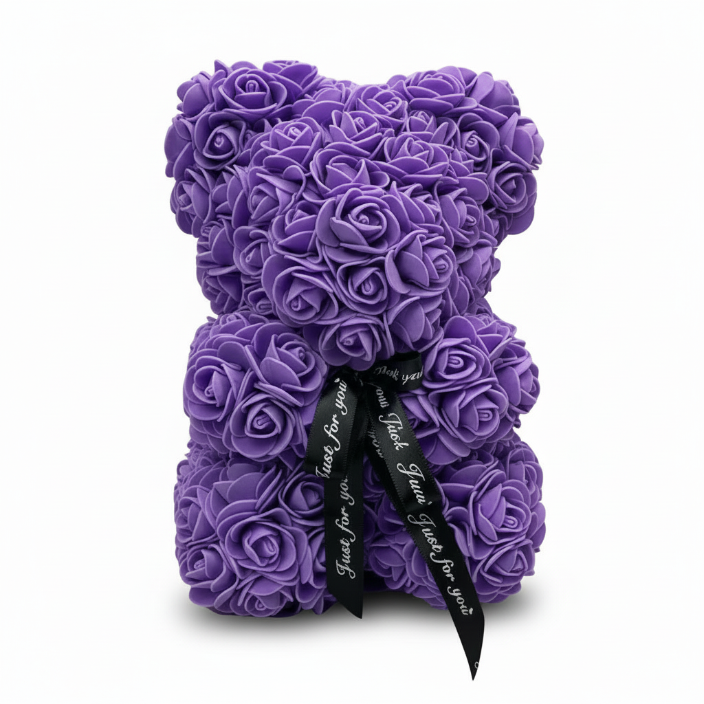Charming Floral Bear Gift for Heartfelt Occasions