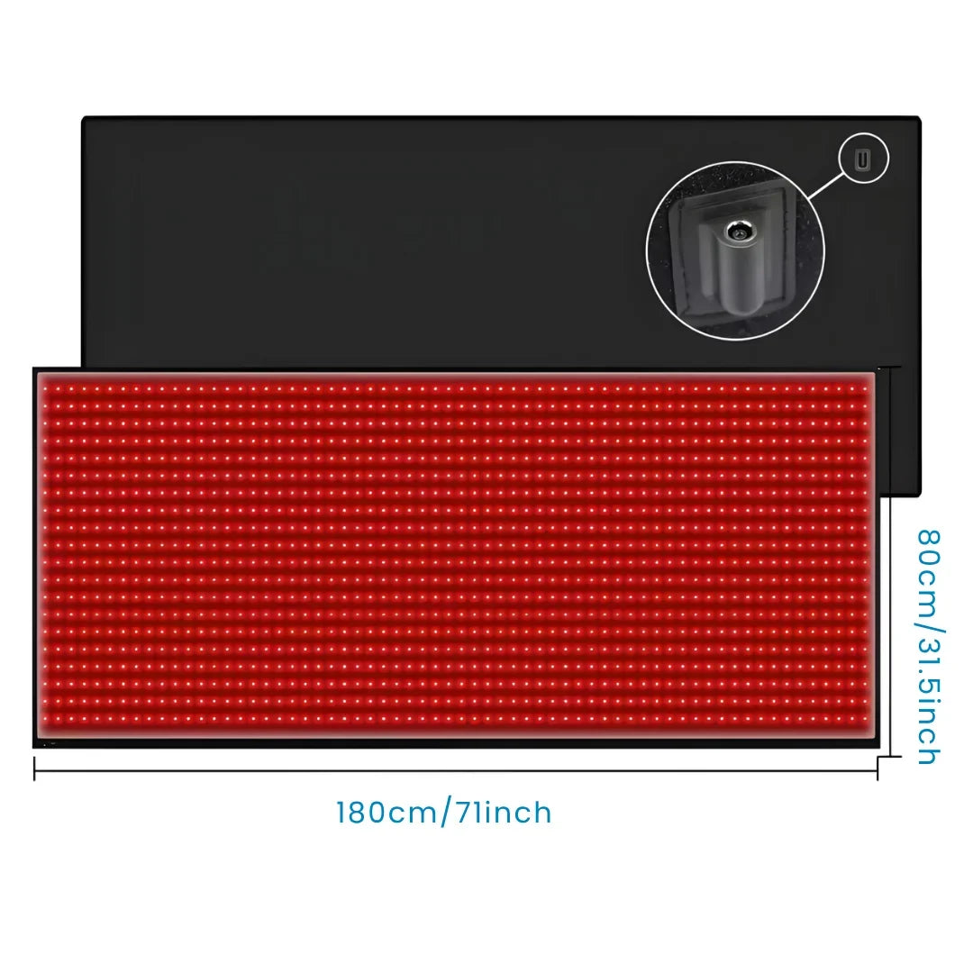 Infrared Healing Mat for Red Light Therapy