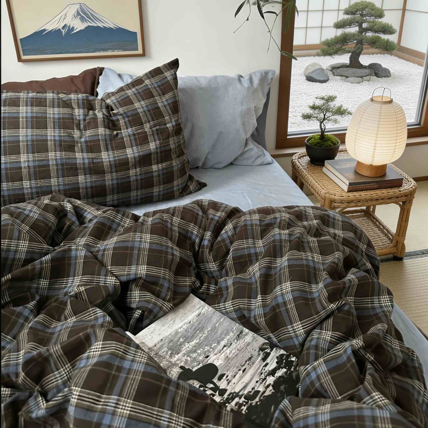 Cozy Cotton Plaid Bedding Collection for Comfortable Nights