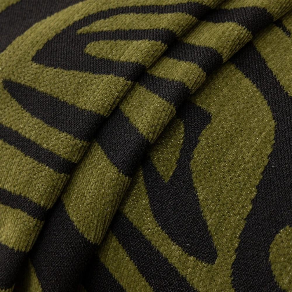 Stylish Washable Chenille Zebra Pattern Sofa Protector