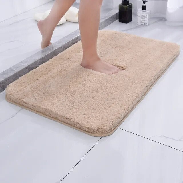 Plush Quick-Dry Non-Slip Bath Mat for Ultimate Comfort