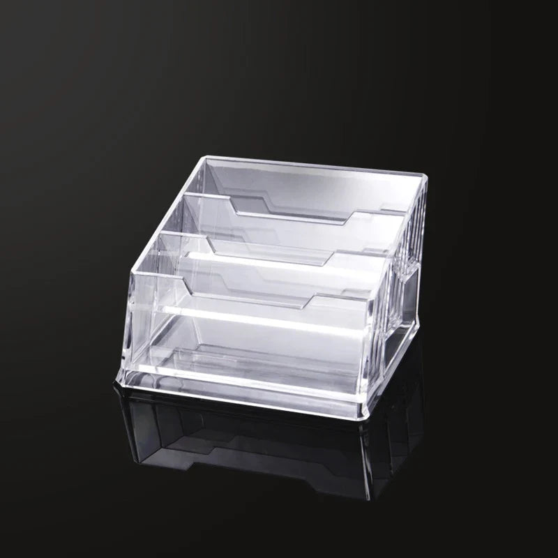 Acrylic Holder for Business Cards – Clear Display Stand