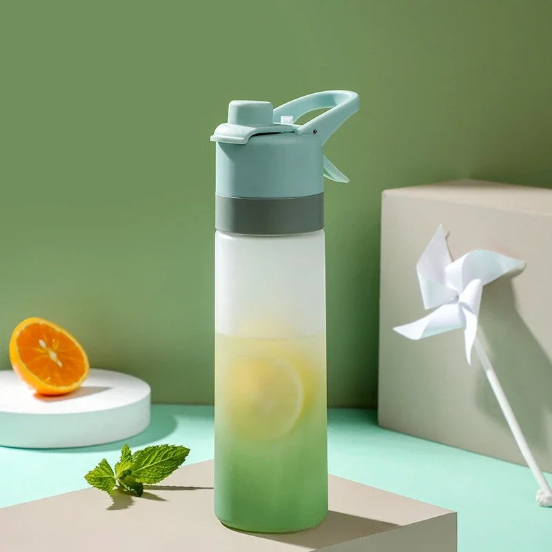 Water Bottle for Sports with Large Capacity and Spray Function