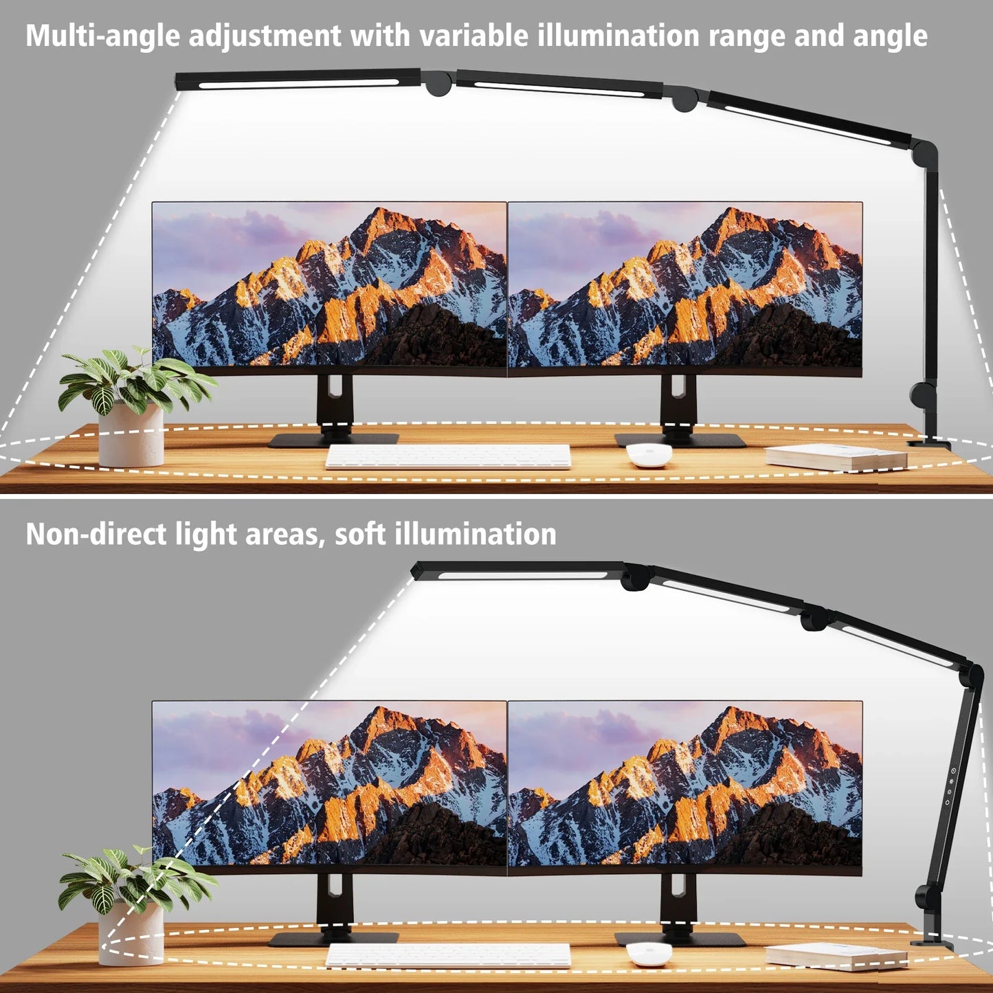 Swing-Arm Desk Light for Architects