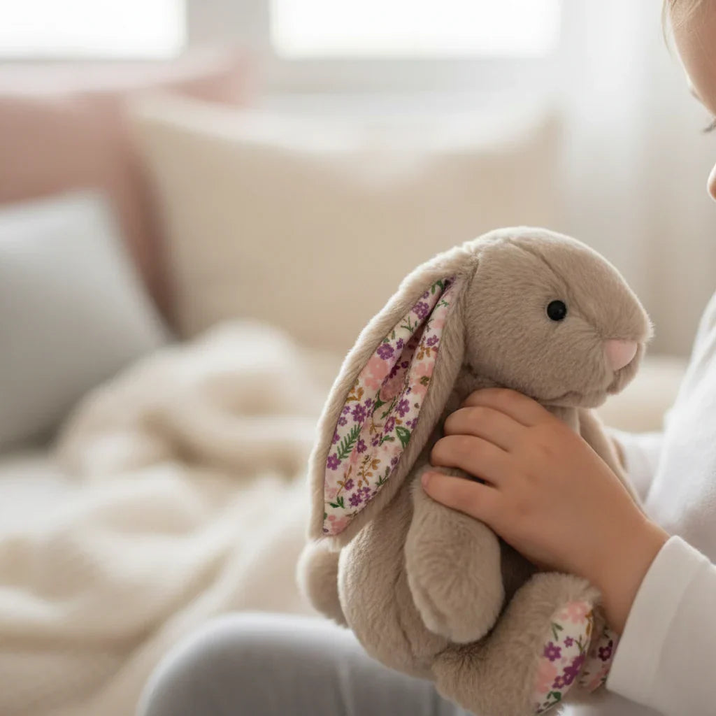 Adorable Plush Bunny for Cuddles and Home Decor