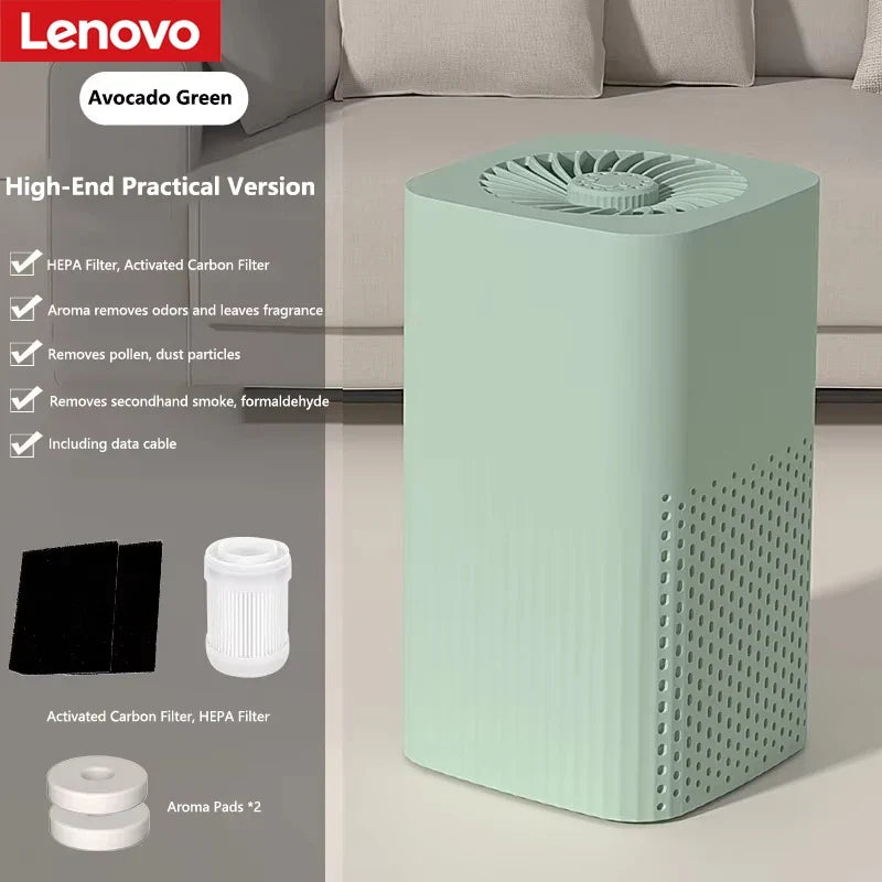 Compact HEPA Air Cleaner for Desktop Use
