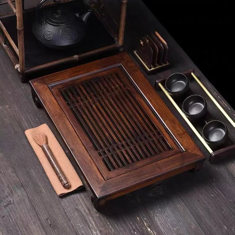 Storage Tray for Bamboo Tea Set