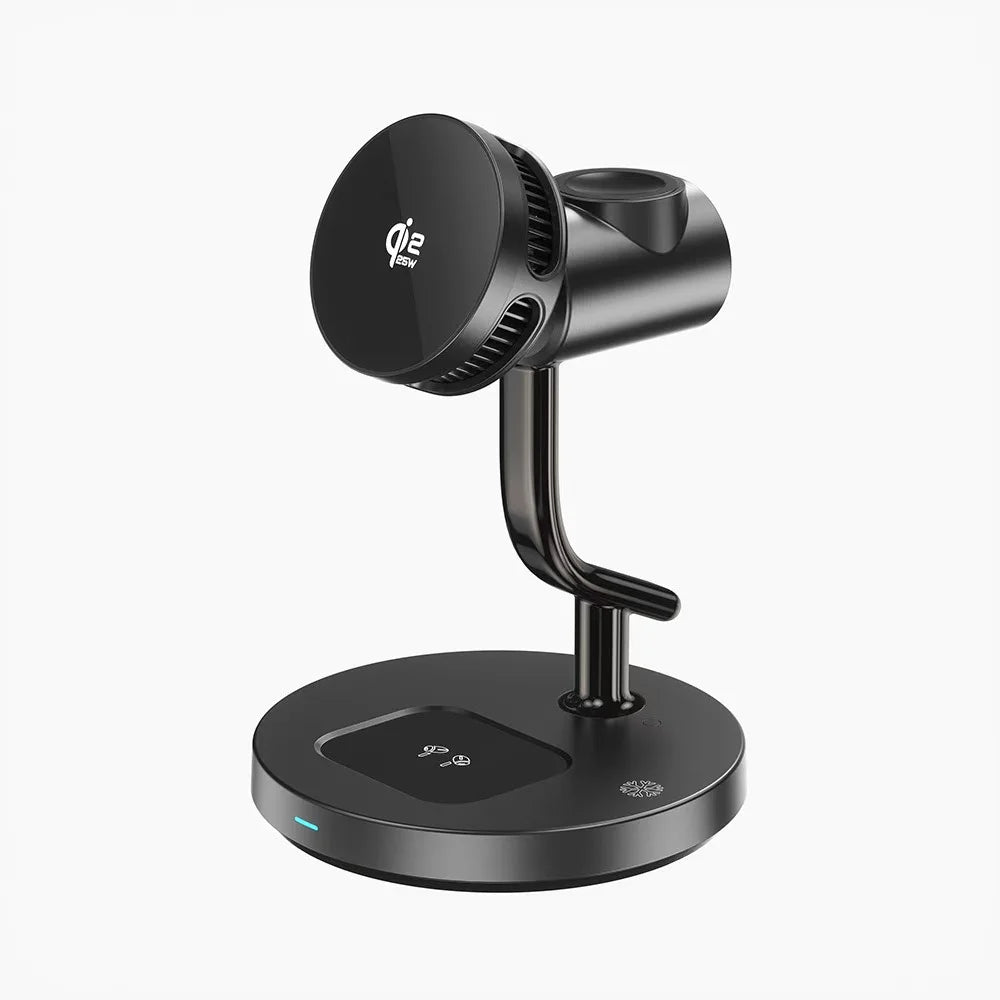 Wireless Charging Stand with Magnetic Fast Charge Feature