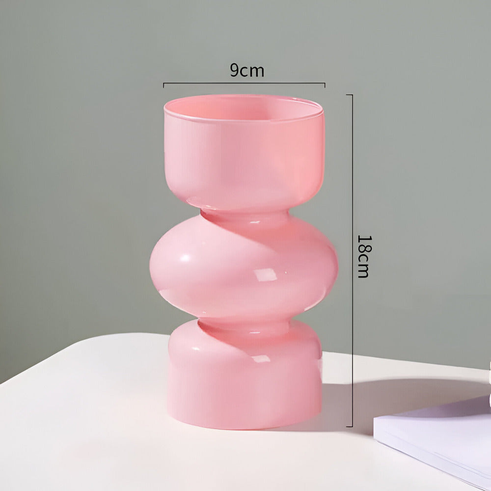 Sleek Scandinavian-Inspired Glass Decorative Vase