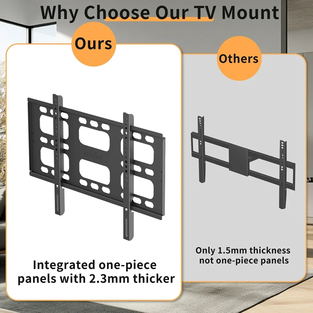 Adjustable Wall Bracket for TVs with Full Motion Capability