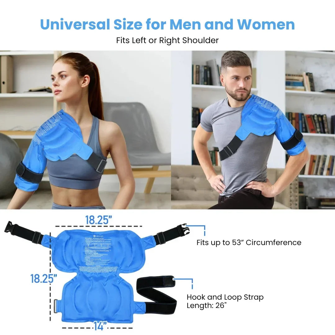 Ice Pack Shoulder Support Wrap