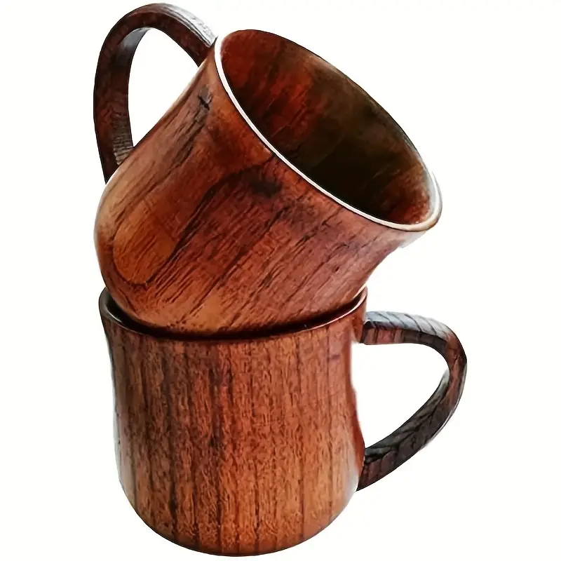 Sustainable Handcrafted Wooden Coffee Mug