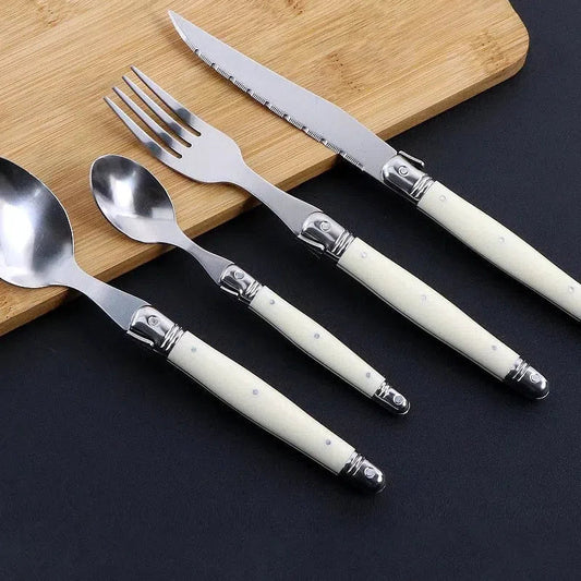 Timeless Elegance Stainless Steel Cutlery Set