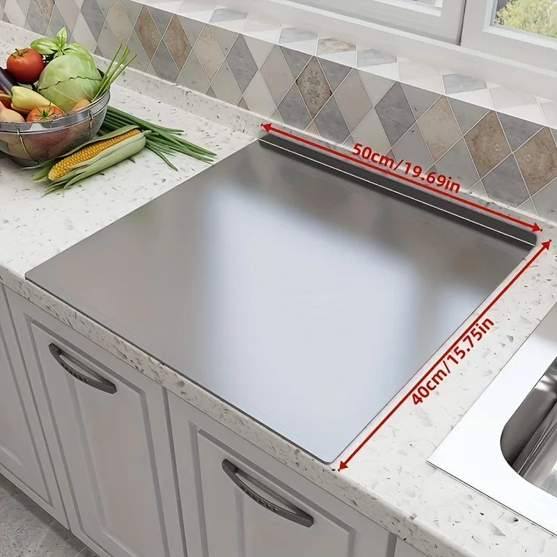 Premium Stainless Steel Food Preparation Board