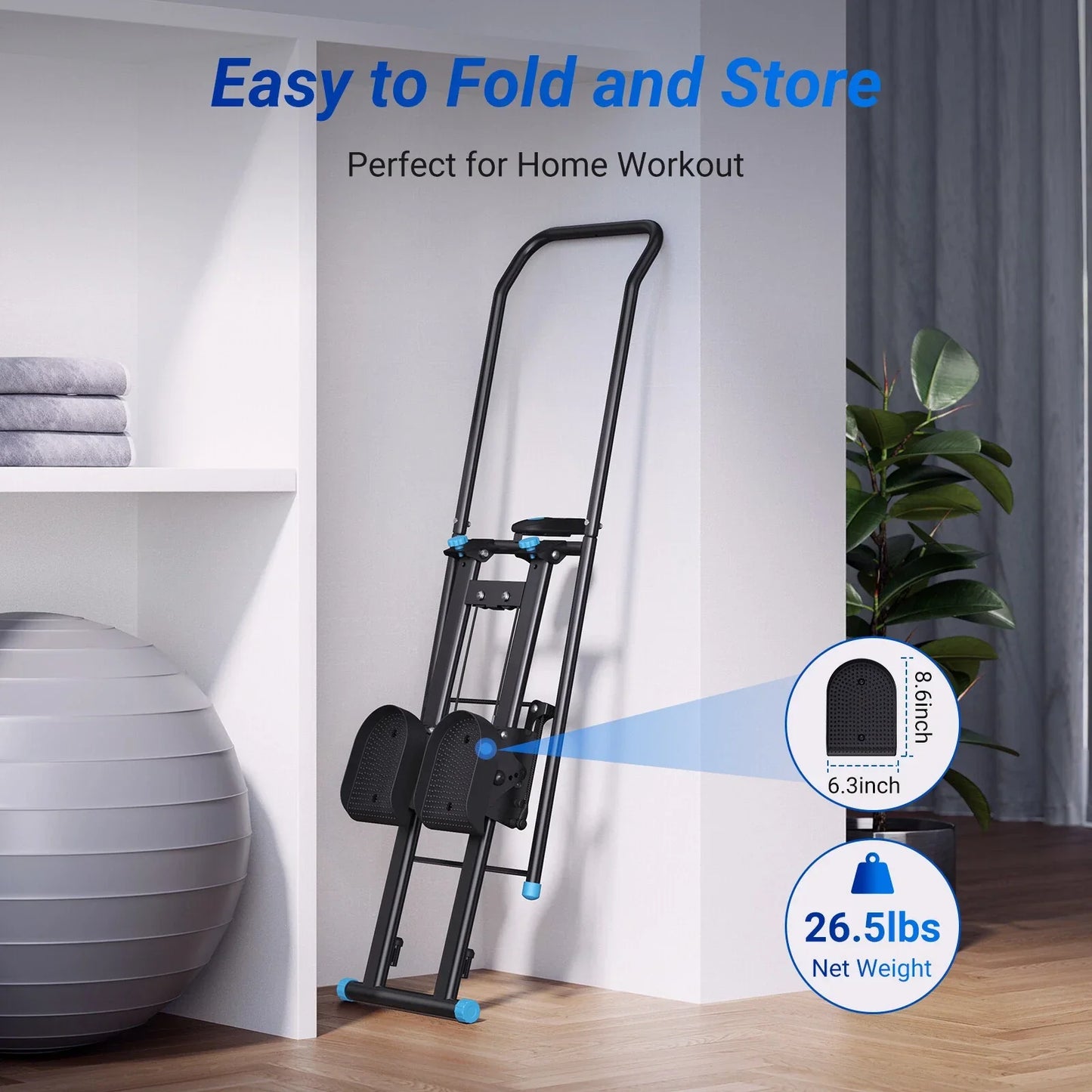 Stepper Machine for Vertical Climbing Workouts