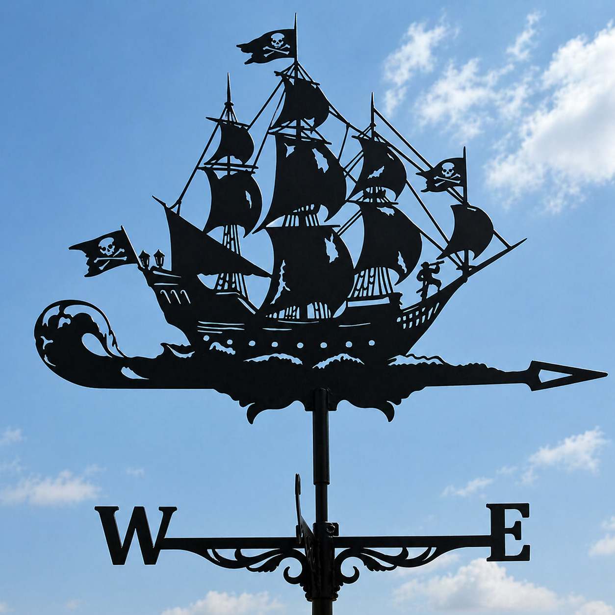 Whimsical Outdoor Weather Vane for Garden Charm