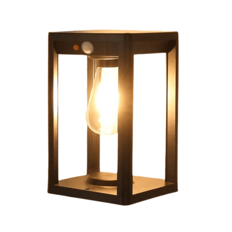 Eco-Friendly Solar Pillar Light with Motion Activation for Outdoors
