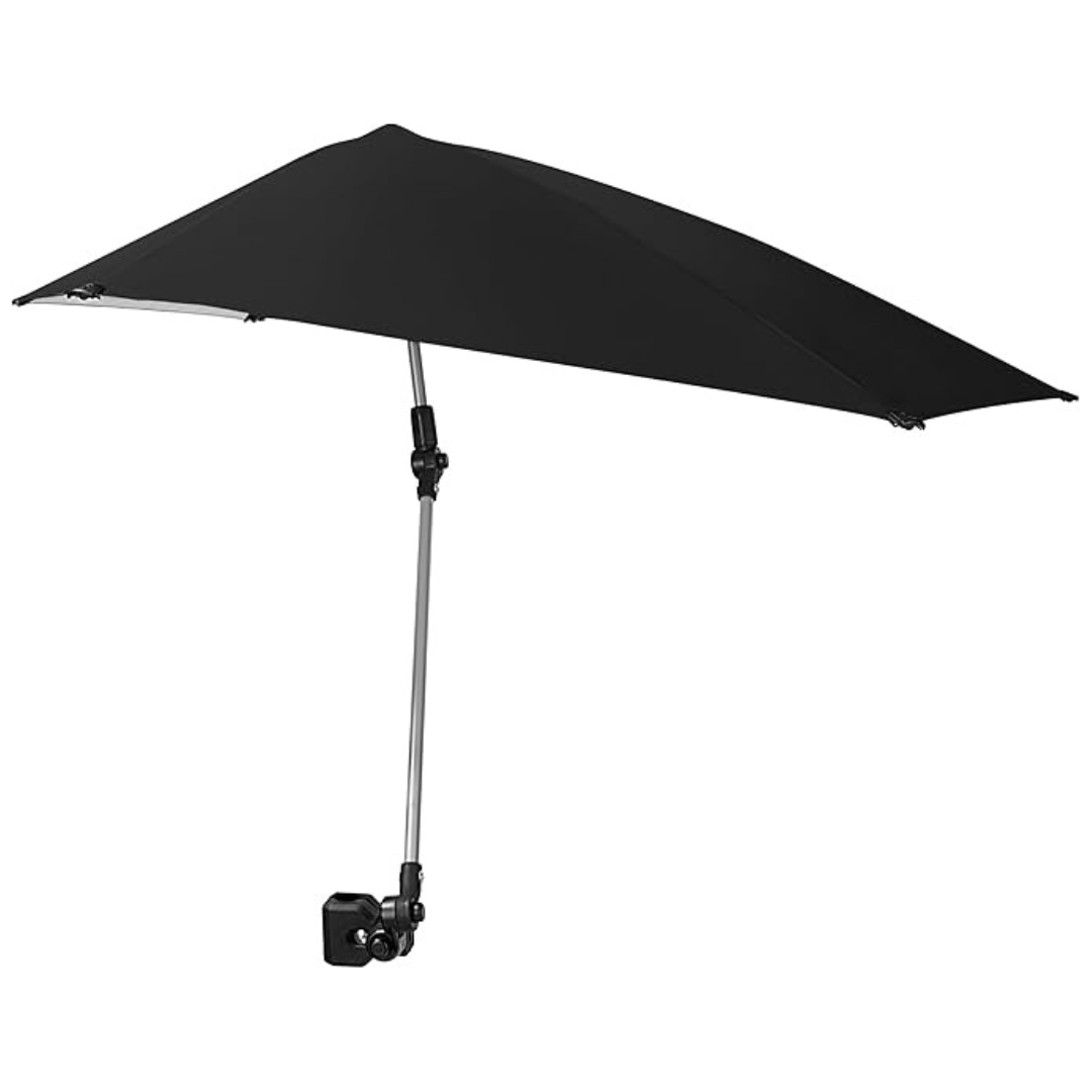 360° Swivel Umbrella Clamp for Outdoor Seating – Adjustable Design