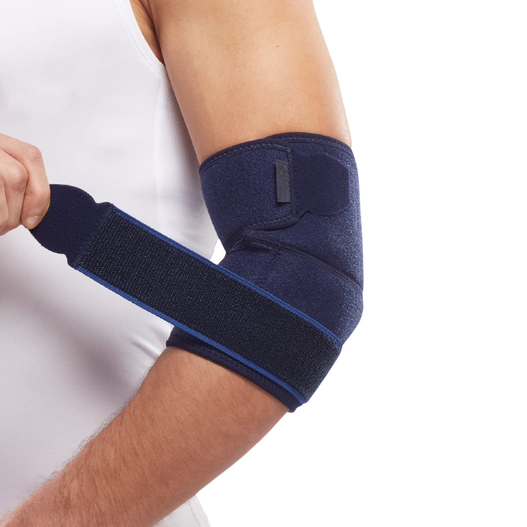 Neoprene Arm Wrap for Elbow Compression, Adjustable and Custom Fit