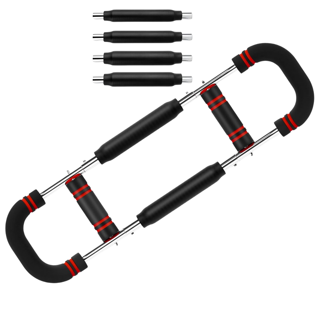 Upper Body Workout Twister Arm Trainer with Adjustable Spring Bars