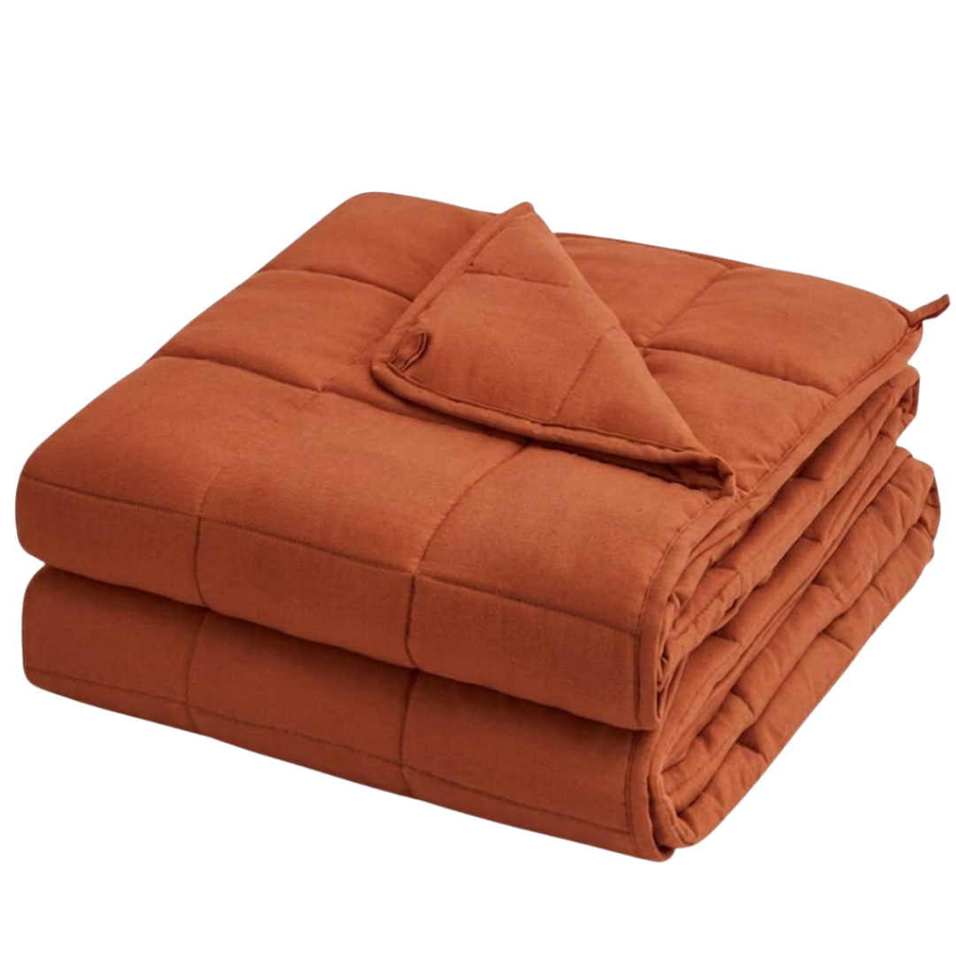 Cooling Blanket with Woven Fabric and Glass Bead Filling
