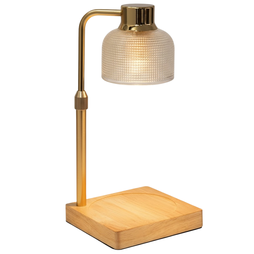 Adjustable Height Candle Warmer with Timer and Dimming Feature