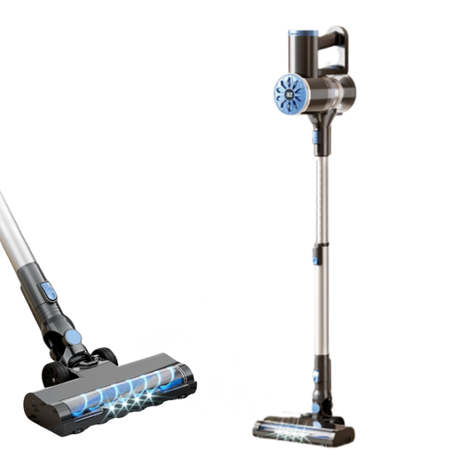 30kPa Cordless Vacuum Cleaner with Dual Power Settings and 7-Stage Filter