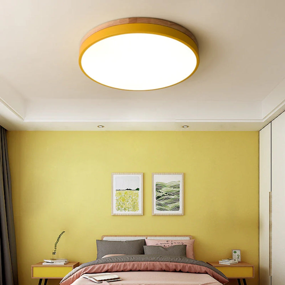 Sleek Round LED Ceiling Light for Effortless Elegance