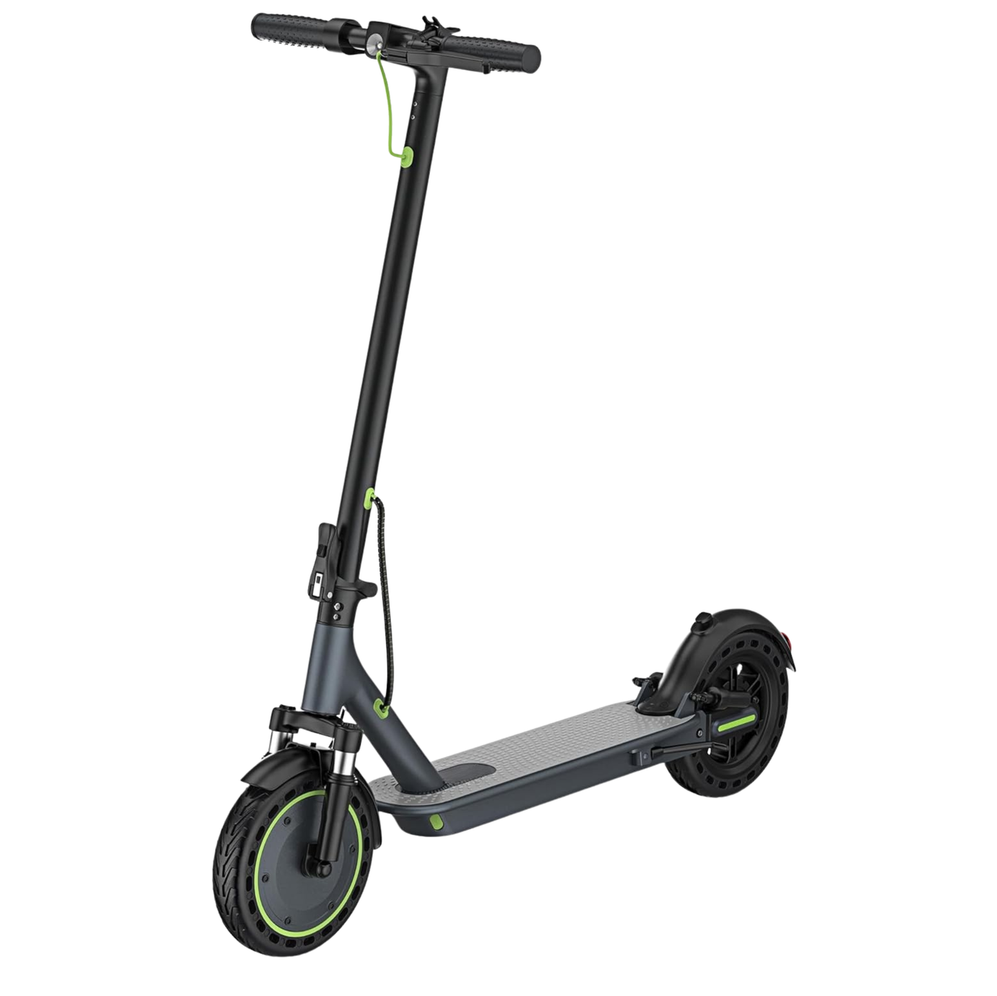 Electric Scooter with 350W Motor and 8.5-Inch Solid Tires, Foldable