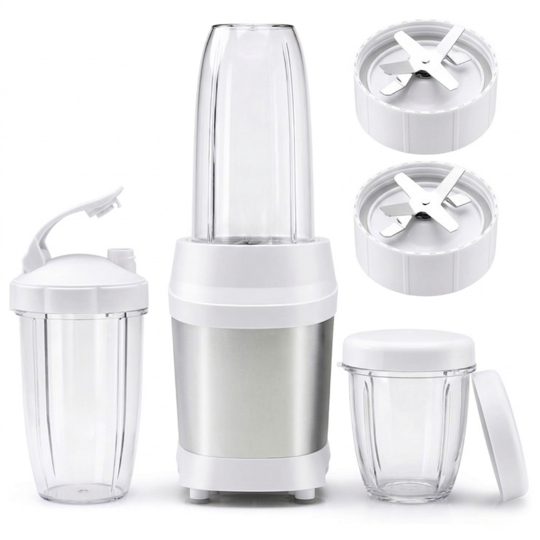 Portable 1200W Blender for Food Preparation and Smoothies with 3 Cups