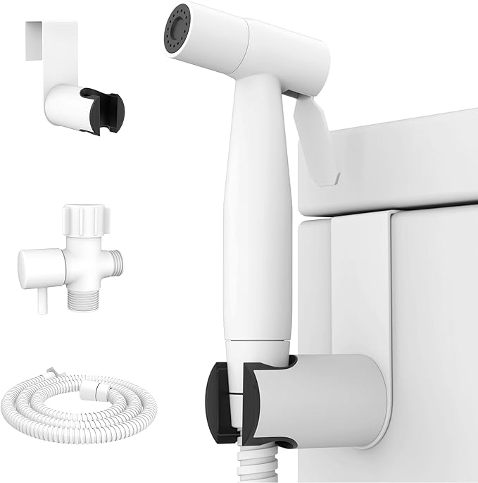 Adjustable Water Pressure Handheld Bidet Sprayer for Toilets